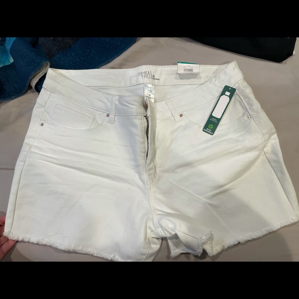 White shorts